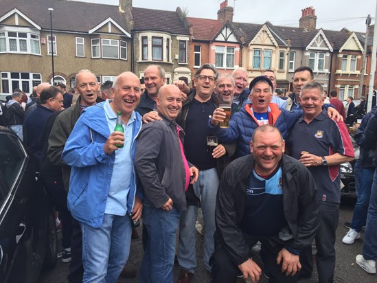 “We are what we are!” Last game at Upton Park. At the Stanley