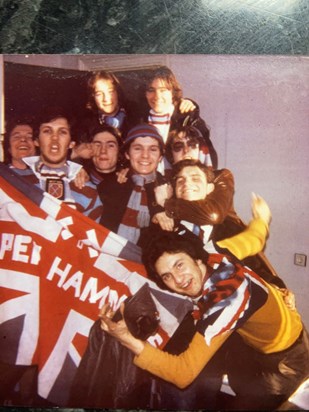 Den Haag 1976 hotel room before kick off  from Jacko