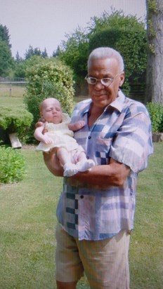Tony With Granddaughter