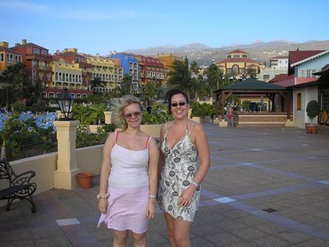 Claire & Catherine in Tenerife