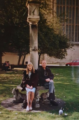 Mum and Dad in Northampton, 1990s