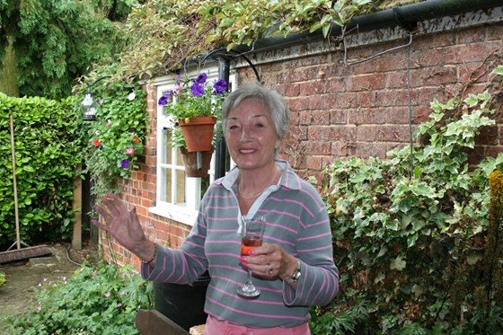 Cheers Aunty Jo, we're going to miss you, with much love as always, Sue and the family.