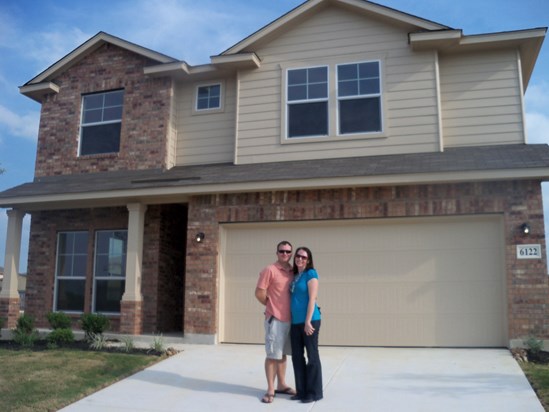 2012 Bruce and Crystal bought 1st home in San Antonio TX