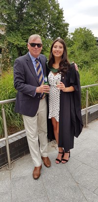 Libby's graduation from University of Leeds 2018