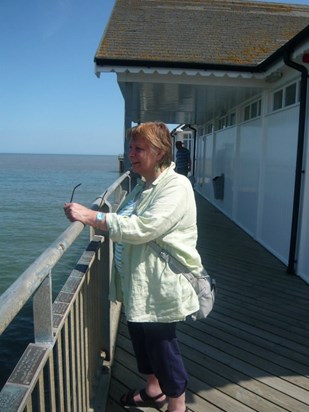 Mum by the sea