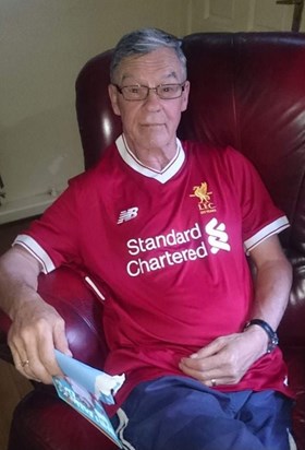 Our Dad , a massive LFC fan