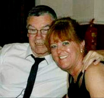 Dad a Collette, happy times xx