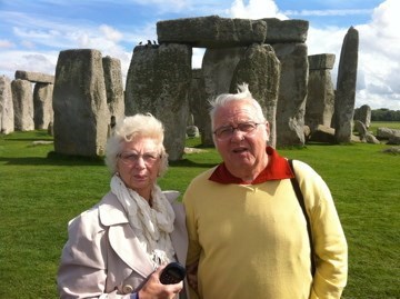 Mum & Dad at Stonehenge