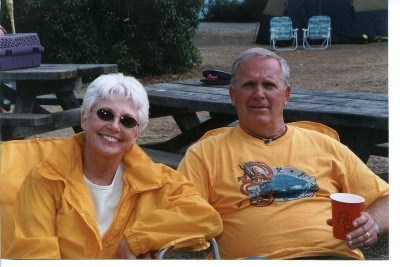 Dad & Joan family reunion 2001