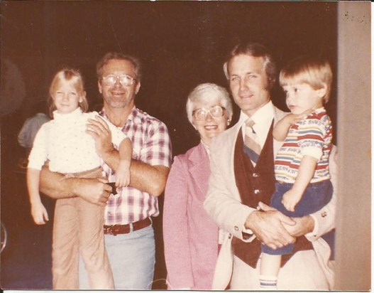 Dad, Lisa, Gram,  Uncle Bob and  Erik