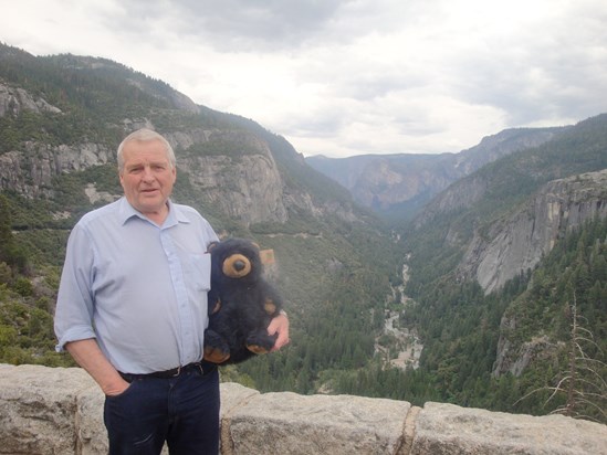 Dad and The Bear Yosemite