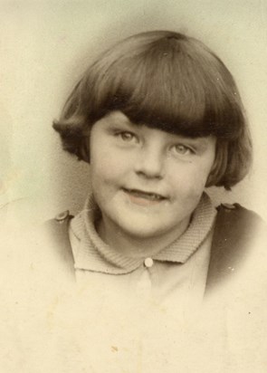 Joan Clarkson, aged 5