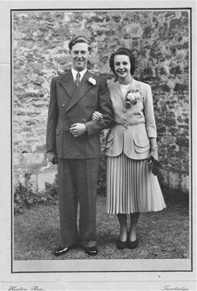 Wedding day 1950
