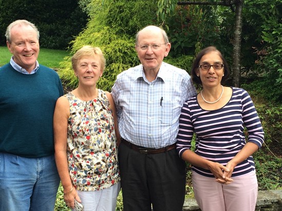 Tom & Thelma visiting Limerick with Pat Cunneen and Joan Murphy