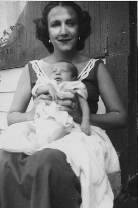 Maria with baby Judith