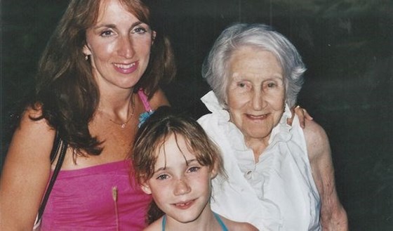 2003 hols in Spain with daughter Joanne & her oldest child Rebecca