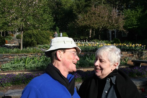 John and Julie, Duke Gardens