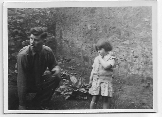 Dad with  a young Francis