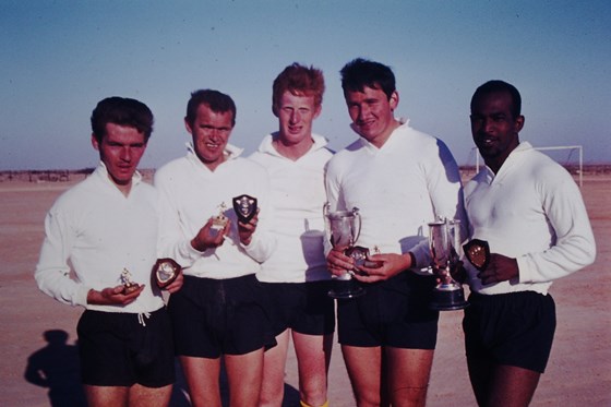 More RAF football trophies (Libya 1966)