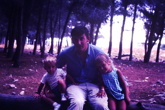1969 - Cyrenia woods Dad, Paul, Julie