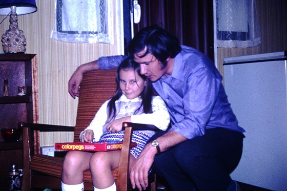 1973 - Dad and Julie