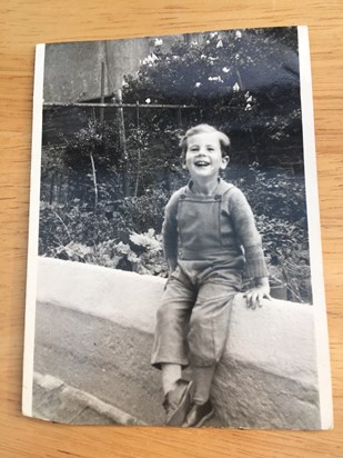 Dave as a young lad 1954