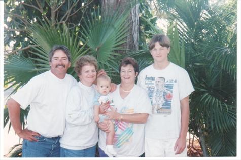 Mom, Dave, Becky, Dylan and Ryan