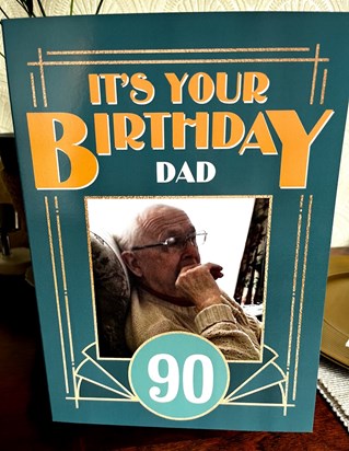 Dad's 90th