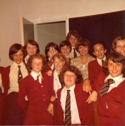 St Joseph's. End of year photo, ? 1981.
