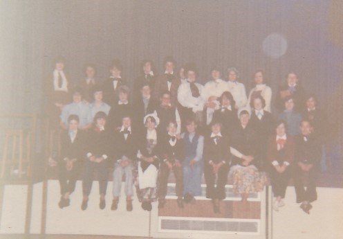 A Christmas Carol - Emma 6th from the right, front row.