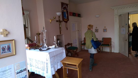 A convent room now used as school chapel