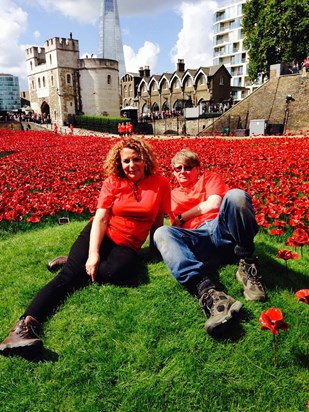 Poppy planting at The Tower