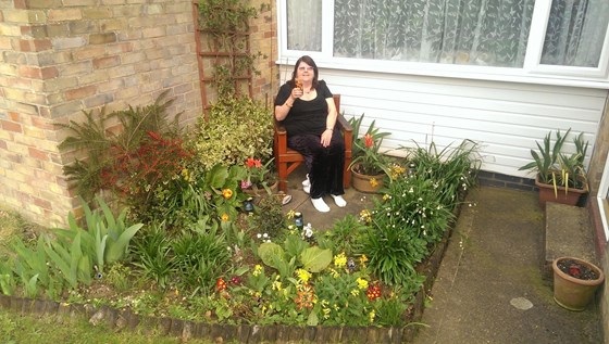 Carla In The Nearly Garden