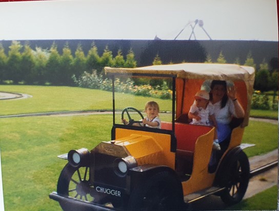 Mum (Carla Swann) being driven by Doran