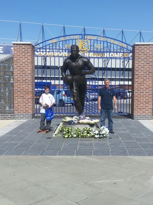 Grandad with his favourite blue ?? COYB