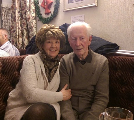 Dad & Del New Years Eve 31st December 2014