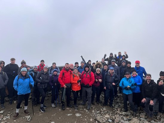 #HikeforLucy amazing day 35 up and down snowdon in Lucy's memory