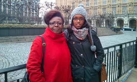 Efua, and Nimco Ali, after given evidence to the UK international development committee