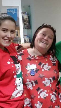 Just a few of us that worked all christmas day last year  ,will miss you this beaut xxxx