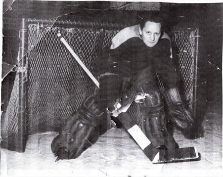 Dad Hockey Days 1957