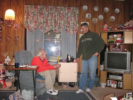 Dad and Peter 2007