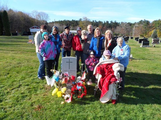Rememberance Day 2012 all the family