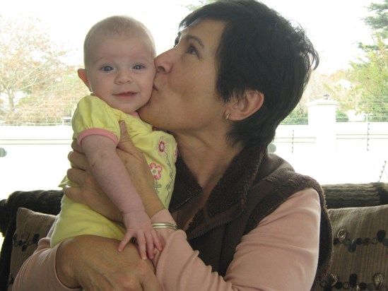 2009 With granddaughter Nicole
