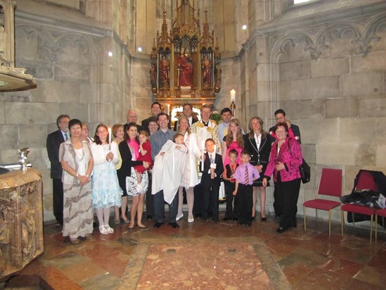 2011 Christening Alexandra at St. Stephen´s cathedral