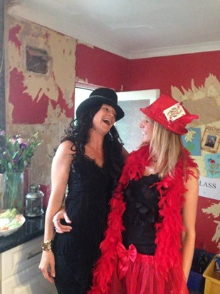 What a house warming! You sprinkled such magic and sparkle darling girl. A queen of hearts amongst all the mad hatters. Love always. Georgie xx