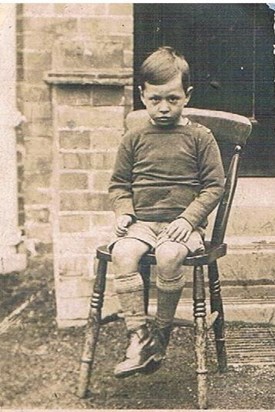 Gord as a young boy.