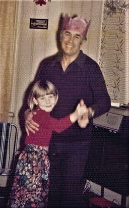My favourite picture. I loved dancing with Uncle Gord.