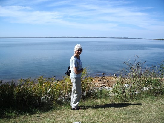 Mum at Lake Ray Roberts North Texas 2006