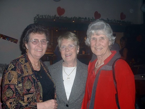 Three sisters Margaret, Maureen & Mary.