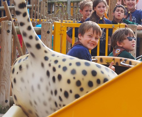 Harry went on an outing with us to Drusilla's wild animal park from our summer camp in 2019